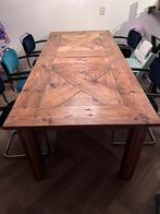 Steigerhout eettafel, Ophalen, Overige materialen, Gebruikt, 200 cm of meer