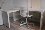 Ikea Malm bureau + bureaustoel, Huis en Inrichting, Ophalen, Gebruikt, Bureau