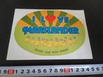 sticker I LOVE MAASLANDER Minder zout, méér smaak ! KAAS *, Ophalen, Zo goed als nieuw