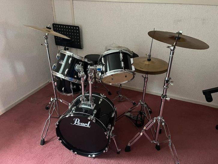 Drumstel  Pearl, Muziek en Instrumenten, Drumstellen en Slagwerk, Zo goed als nieuw, Pearl, Ophalen