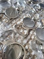 15x Sleutelhanger/Flessenopener - 25mm DIY, Ophalen of Verzenden, Nieuw