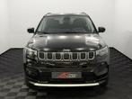 Jeep Compass 1.5T e-Hybrid High Altitude 360 Camera, Navi, H, Gebruikt, 4 cilinders, Leder en Stof, Zwart