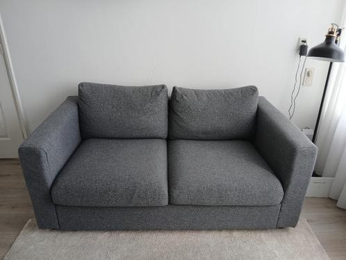 Ikea VIMLE 2-zitsbank grijs, Huis en Inrichting, Banken | Bankstellen, Gebruikt, Rechte bank, Tweepersoons, 150 tot 200 cm, 75 tot 100 cm