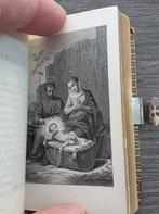 Jaar 1848 KLEIN Bijbeltje Bijbel Kerkbijbeltje Zakbijbel, Antiek en Kunst, Antiek | Boeken en Bijbels, Ophalen of Verzenden
