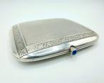 Zilveren sigarettendoos, Louis Kuppenheim, Duitsland, Antiek en Kunst, Verzenden, Zilver