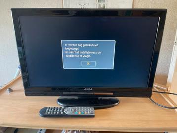 Akai TV met afstandsbediening beschikbaar voor biedingen
