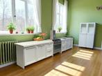 Nieuwe Barletti composiete keuken met Smeg fornuis aparatuur, Huis en Inrichting, Ophalen, Wit, Nieuw, Dubbelwandige keuken