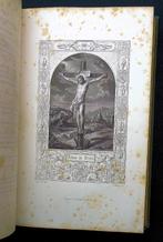 [Reliure] Les Évangiles 1846 Lamennais - 10 staalgravures, Ophalen of Verzenden