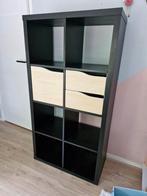 Kallax kast 8 vakken met inzet, Ophalen, 100 tot 150 cm, 50 tot 100 cm, Zo goed als nieuw
