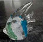 Glazen koraal vis gekleurd, Antiek en Kunst, Ophalen