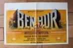 filmaffiche Ben-Hur Charlton Heston filmposter, Rechthoekig Liggend, Ophalen of Verzenden, Zo goed als nieuw, A1 t/m A3