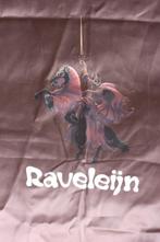 Raveleijn grote banner van stof met ruiter vlammend zwaard, Verzamelen, Efteling, Beeldje of Poppetje, Ophalen of Verzenden, Zo goed als nieuw