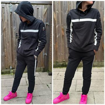 Parajumpers trainingspak jogging pak maat xs 176 zwart trui beschikbaar voor biedingen