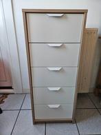 Ladekast met 5 lades (IKEA Askvoll), Ophalen, Minder dan 50 cm, 5 laden of meer, 100 tot 150 cm