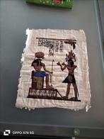 Egyptische afbeelding op papyrus, Ophalen