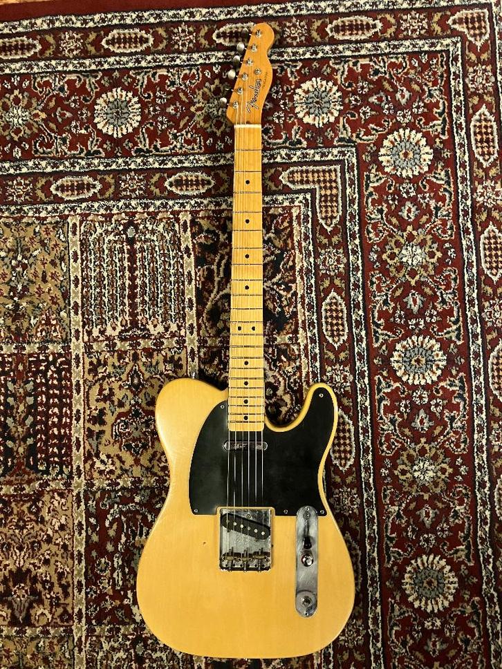 Fender Telecaster 52' reissue uit 1991, Muziek en Instrumenten, Snaarinstrumenten | Gitaren | Elektrisch, Gebruikt, Solid body