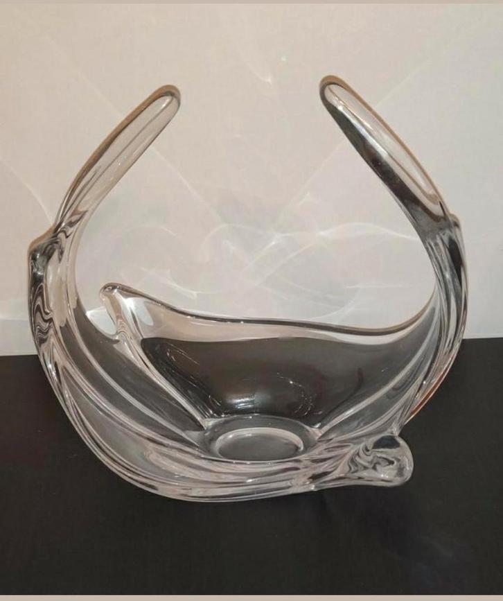 Kristallen coupe Val Saint Lambert, Antiek en Kunst, Antiek | Glas en Kristal, Ophalen of Verzenden