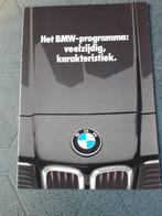 folder BMW programma 1980 - Nederlands, Ophalen of Verzenden, Zo goed als nieuw, BMW