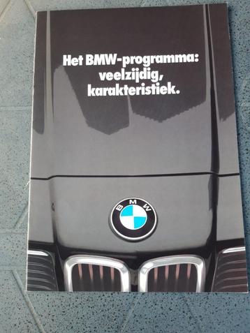 folder BMW programma 1980 - Nederlands beschikbaar voor biedingen