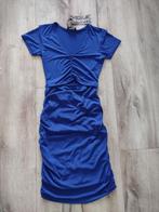 Nieuwe kobaltblauwe jurk met open buik, XS. Royal Chicks., Blauw, Onb, Nieuw, Ophalen of Verzenden