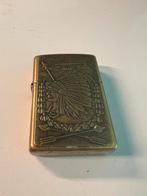 VINTAGE ZIPPO  NATIVE AMERICAN INDIAN CHIEF, Verzamelen, Ophalen, Zo goed als nieuw, Aansteker