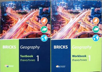 BRICKS Geography TTO HAVO/VWO 1/2 Textbook + Workbook SETS beschikbaar voor biedingen