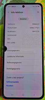 Samsung Galaxy Z Flip 4 5G, Overige kleuren, Donald-Service.eu, Touchscreen, Refurbished