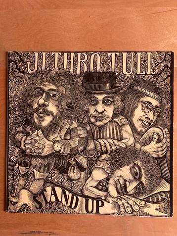 Progrock:Jethro Tull “Stand up” bulls eye press beschikbaar voor biedingen