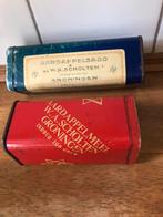 2 oude blikjes W.A. Scholten Aardappelsago, Verzamelen, Blikken, Ophalen of Verzenden, Gebruikt, Overige, Overige merken