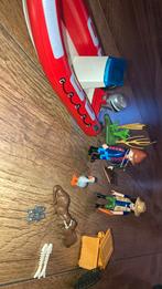 Playmobil set 5559 boot met jagers, Ophalen of Verzenden, Zo goed als nieuw