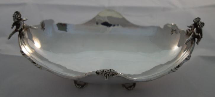 Zilveren Pronkschaal / Tafelstuk, Antiek en Kunst, Antiek | Goud en Zilver, Ophalen of Verzenden