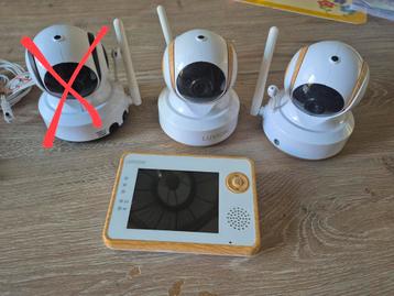 Luvion Babyfoon Essential limited (hout) + extra camera  beschikbaar voor biedingen
