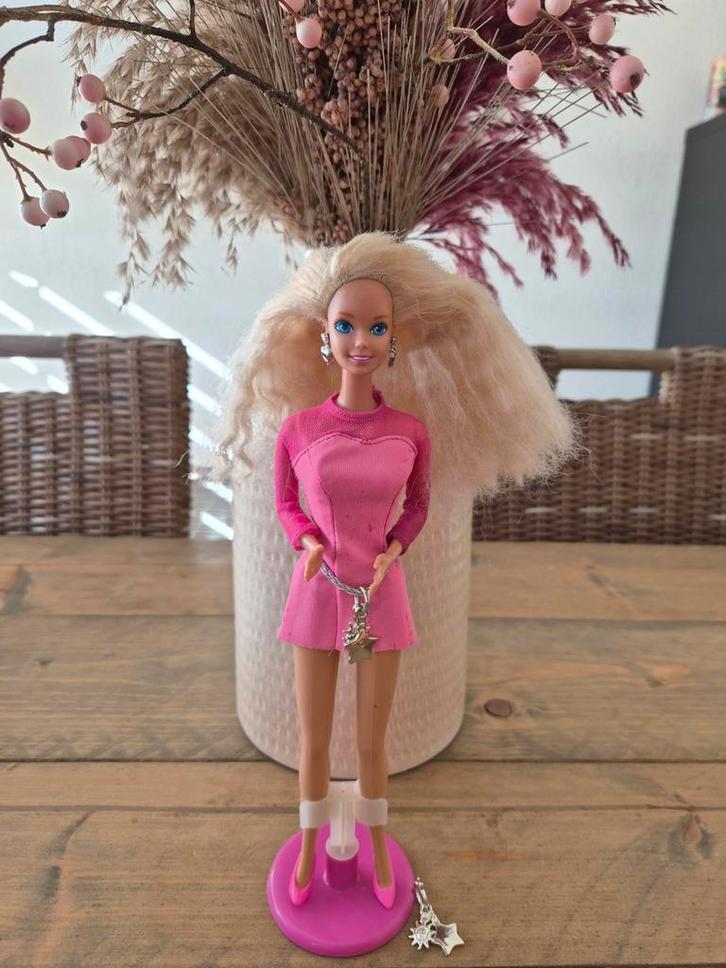 Vintage Barbie Earring Magic jaren 90, Kinderen en Baby's, Speelgoed | Poppen, Gebruikt, Barbie, Ophalen of Verzenden