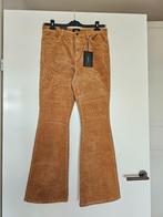Broek flared skinny ribbroek .Vero Moda bruin stretch NIEUW, Ophalen of Verzenden, Nieuw, Bruin