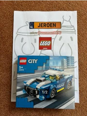 Lego 60312 CITY Politiewagen (NIEUW & MISB) beschikbaar voor biedingen