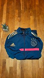 Ajax Adidas Trainingsvest Donkerblauw Maat 164, Blauw, Overige maten, Ophalen of Verzenden, Zo goed als nieuw