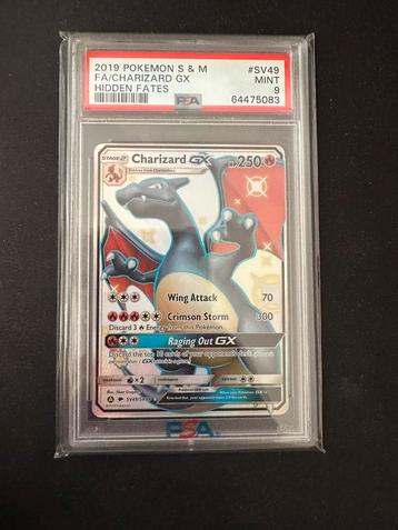 Charizard gx sv49/sv94 PSA 9  beschikbaar voor biedingen