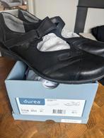 Durea instappers met klittenband zwart maat  39.5/6.5, Kleding | Dames, Schoenen, Ophalen of Verzenden, Zo goed als nieuw, Zwart