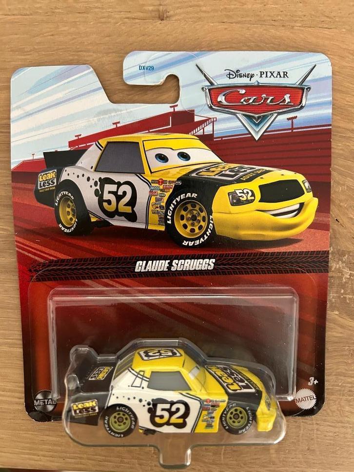 Cars auto Claude Scruggs 52 (nieuw), Kinderen en Baby's, Speelgoed | Speelgoedvoertuigen, Nieuw, Ophalen of Verzenden