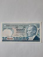 500 lirasi turkye unc kk f.6.11, Ophalen of Verzenden, Overige landen