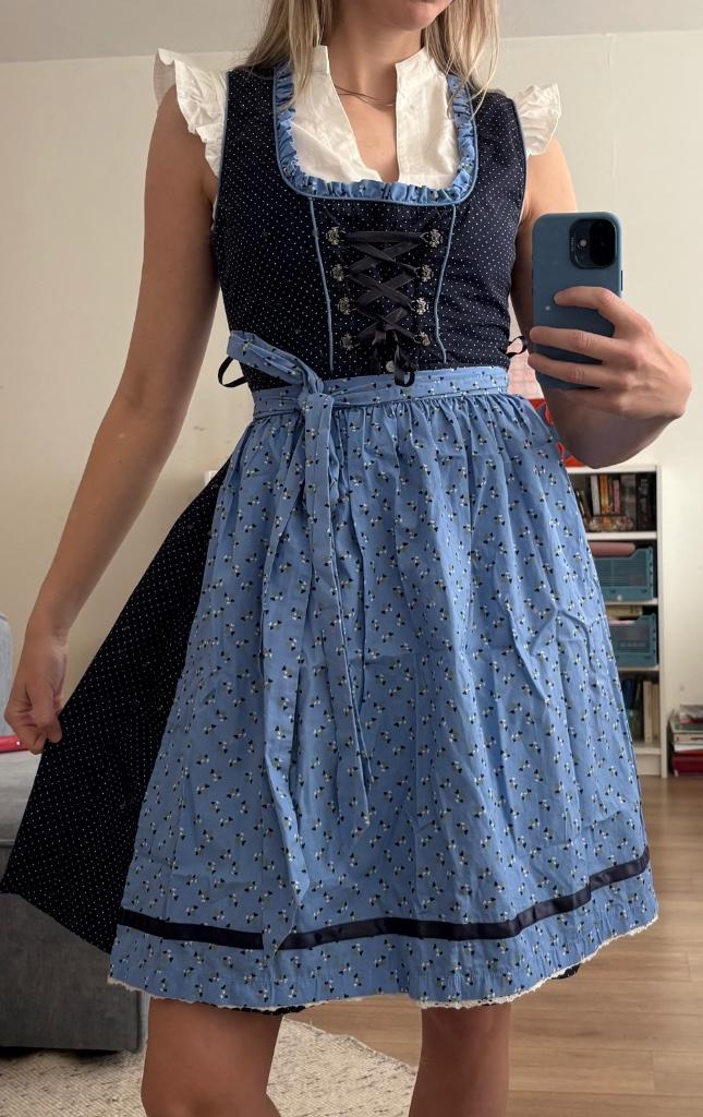 Dirndl maat 38, Kleding | Dames, Carnavalskleding en Feestkleding, Zo goed als nieuw, Kleding, Overige thema's, Maat 38/40 (M)