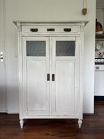 Antieke meidenkast, wit, vintage Annie Sloan chalkpaint, Antiek en Kunst, Antiek | Meubels | Kasten, Ophalen