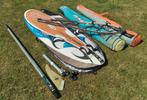 Complete windsurfuitrusting, plank, zeil....., Watersport en Boten, Windsurfen, Ophalen, Gebruikt, Complete set