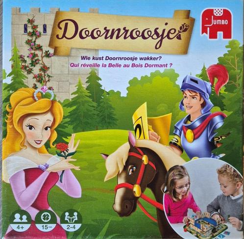 Jumbo bordspel doornroosje, Hobby en Vrije tijd, Gezelschapsspellen | Bordspellen, Gebruikt, Een of twee spelers, Drie of vier spelers