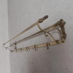 Messing Art Deco wandkapstok, 136 cm breed, Wandkapstok, Gebruikt, -, -