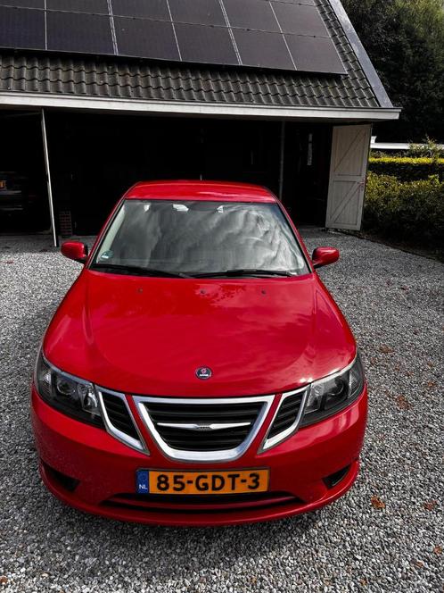 Saab 9-3 1.8 I Sport Sedan 2008 Rood, Auto's, Saab, Particulier, Saab 9-3, Airbags, Airconditioning, Centrale vergrendeling, Cruise Control