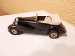 zwarte ouderwetse modelauto, 12 cm. lang, Ophalen of Verzenden, Auto