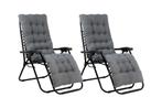 Feel Furniture – Buiten ligstoel – verstelbaar – met kussen, Tuin en Terras, Ophalen, Nieuw, A, Verstelbaar