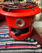 Grote Antieke Emaille Petroleumstel - 2 pits, Antiek en Kunst, Antiek | Emaille, Ophalen of Verzenden