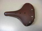 Leren zadel fietszadel Qwic ( Brooks model ) ongebruikt, Fietsen en Brommers, Fietsonderdelen, Qwic, Algemeen, Ophalen of Verzenden